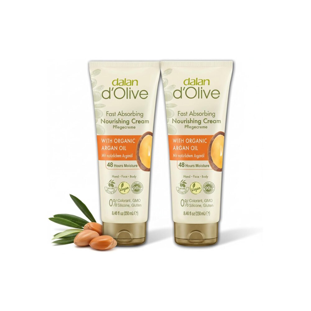 Argan Oil Cream Set of 2 – 250ml Moisturising Care Cream