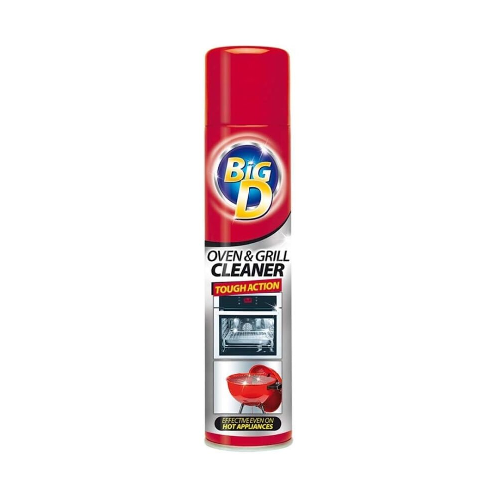 Oven & Grill Cleaner 300ml – Powerful Foaming Degreaser Spray