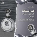 Lattafa Fakhar Platin Eau de Parfum for Men – 100ml - Image 3