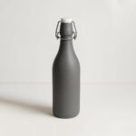 Vintage Style Glass Bottles 1 Litre Swing Top – Grey Shimmer - Image 2