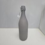 Vintage Style Glass Bottles 1 Litre Swing Top – Grey Shimmer - Image 4