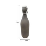 Vintage Style Glass Bottles 1 Litre Swing Top – Grey Shimmer - Image 5