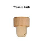 750ml Decanter Glass Bottle with Cork Stopper & Wooden Lid - Image 7